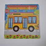 Lesena sestavljanka- AVTOBUS
